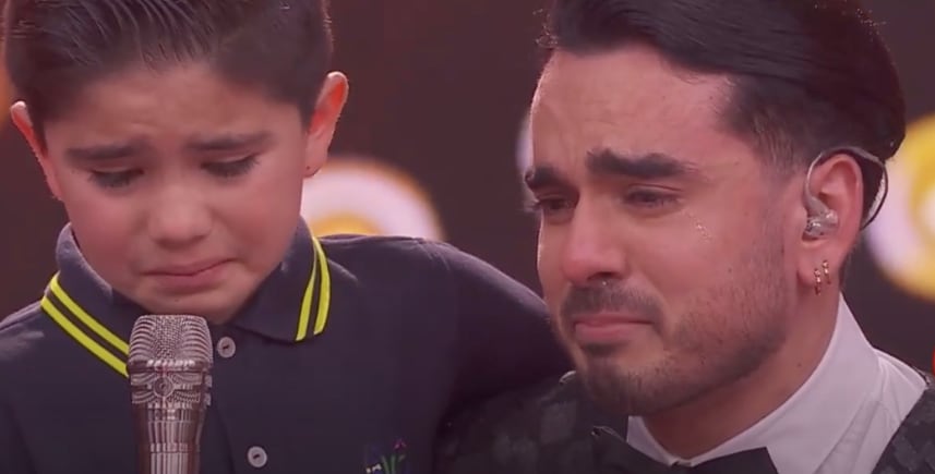 La Academia: Andrés inspira a niño con diabetes y rompe en llanto al conocerlo (VIDEO)