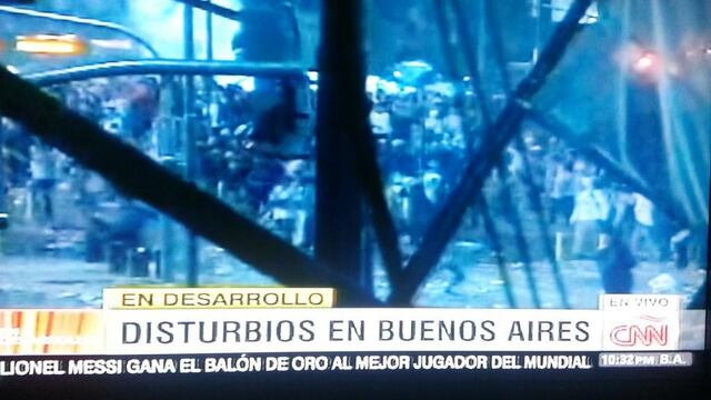 (@frontadoj) Disturbios en Buenos Aires