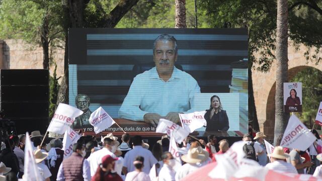 Protestas en favor de Raúl Morón