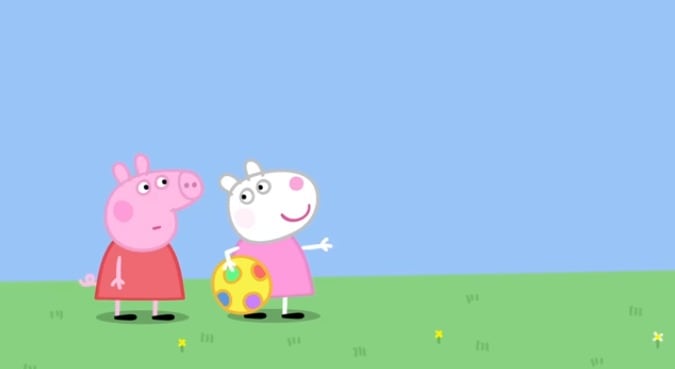Capítulo de Peppa Pig El amigo imaginario de Suzy la Oveja