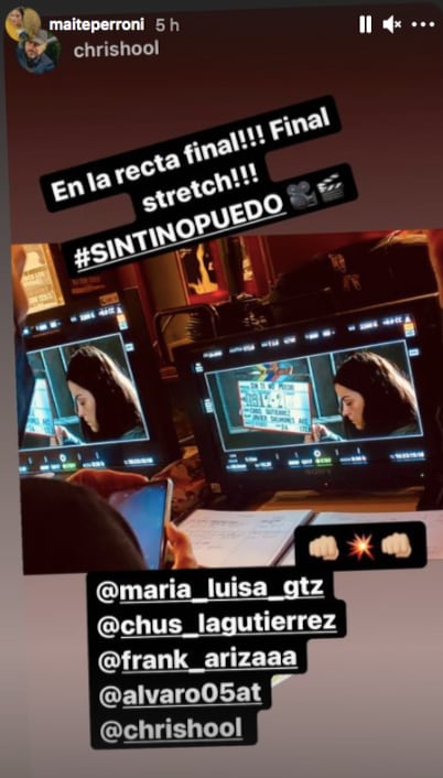 Maite Perroni filma película junto a Mauricio Ochmann