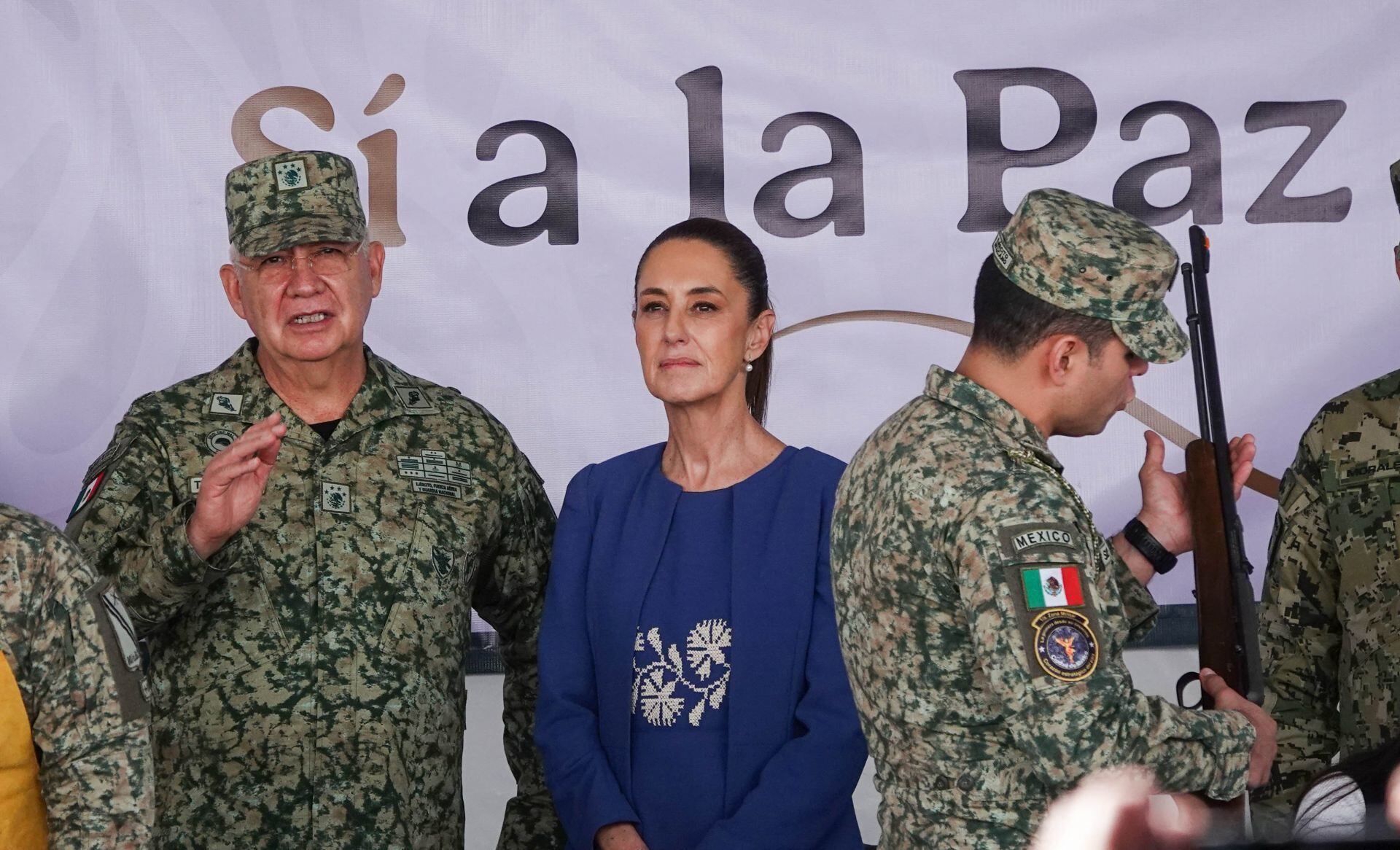 Claudia Sheinbaum arranca programa 'Sí al desarma, sí a la paz'