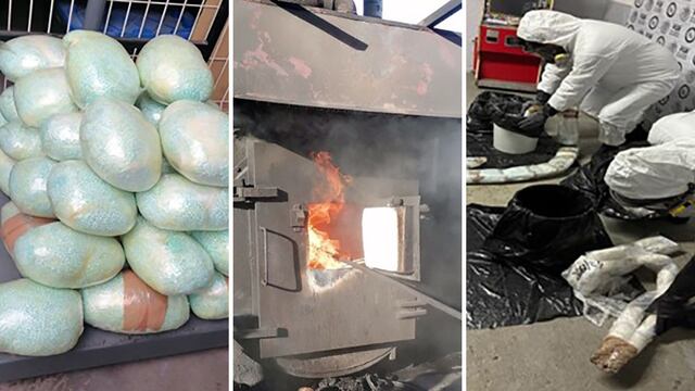 FGR quema más de 2 millones de pastillas de fentanilo en México