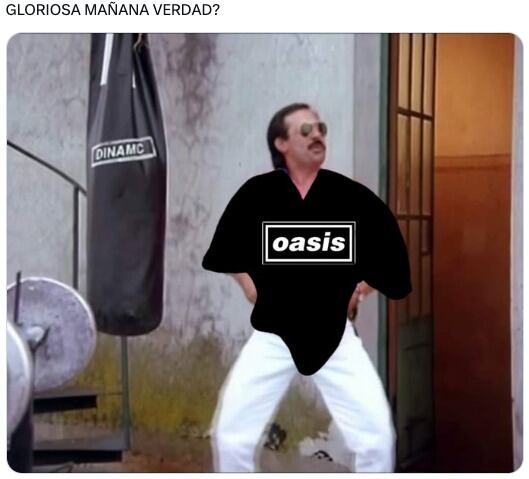 Memes de la reunión de Oasis 2024