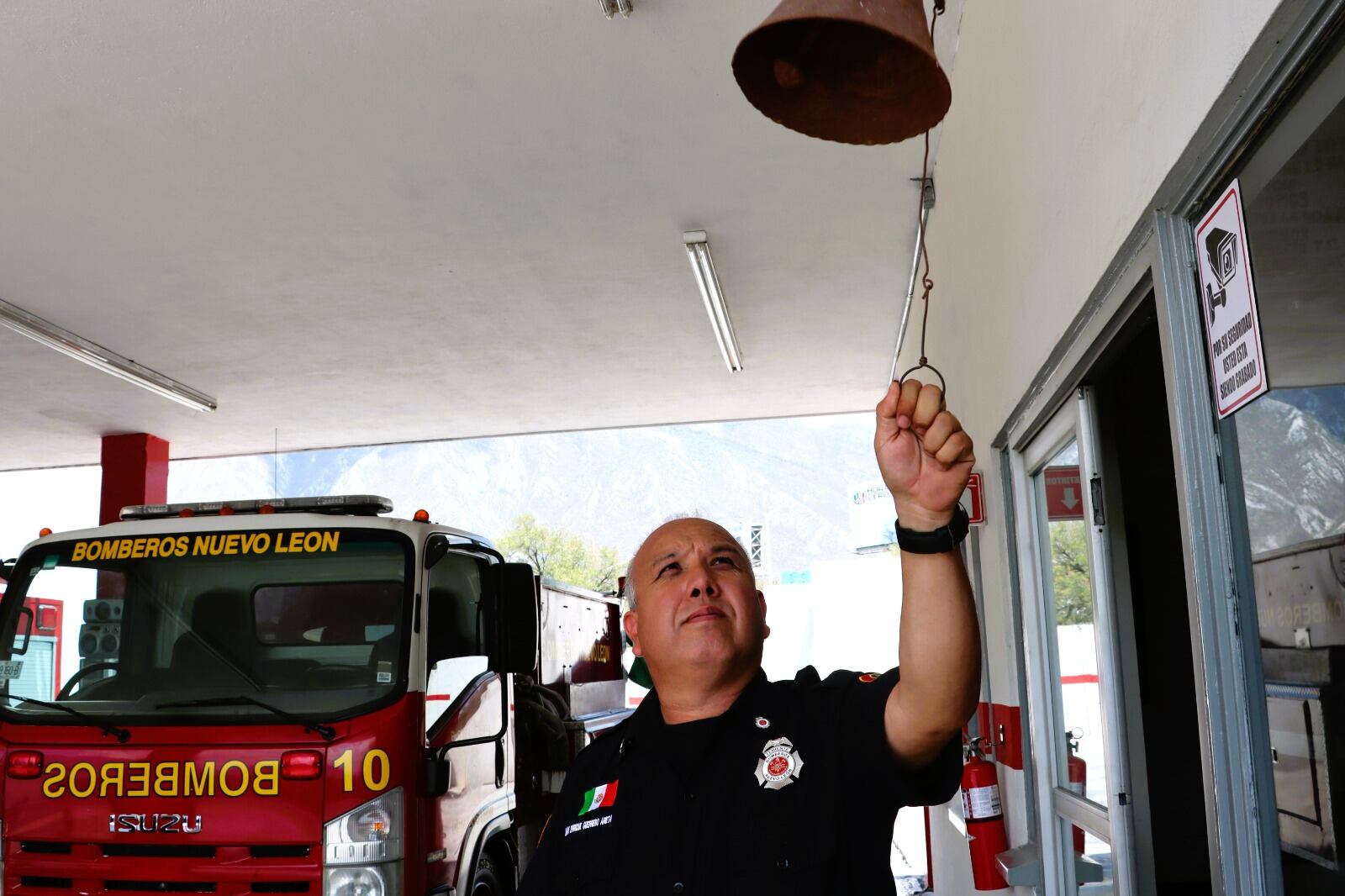 Jesús Nava atestiguó reapertura de Estación de Bomberos No. 4