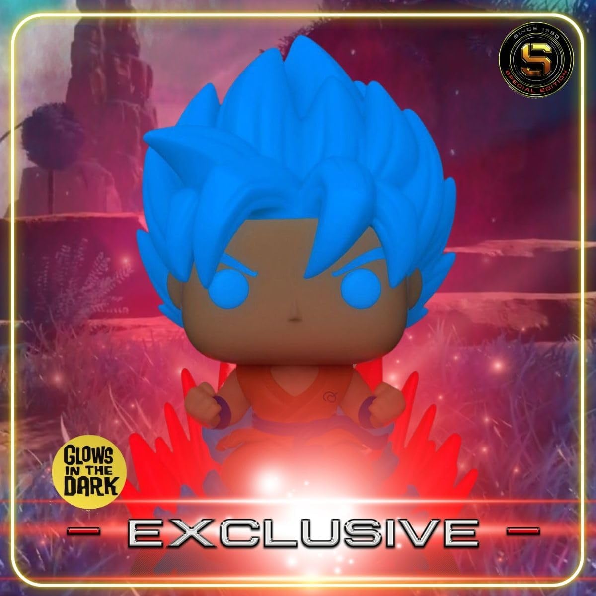 Funko Pop! de Goku que brilla en la oscuridad