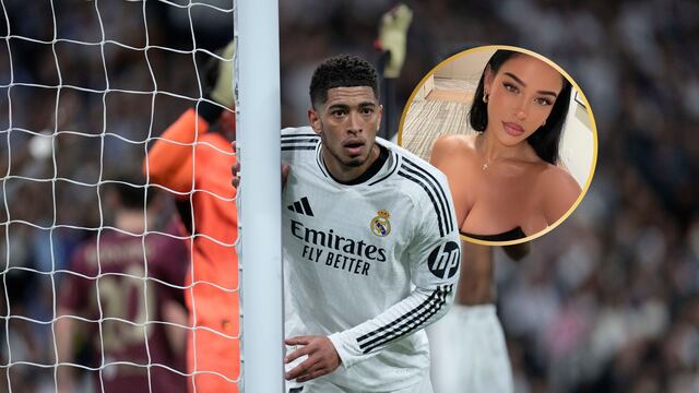 Ella es Ashlyn Castro, novia de Jude Bellingham.