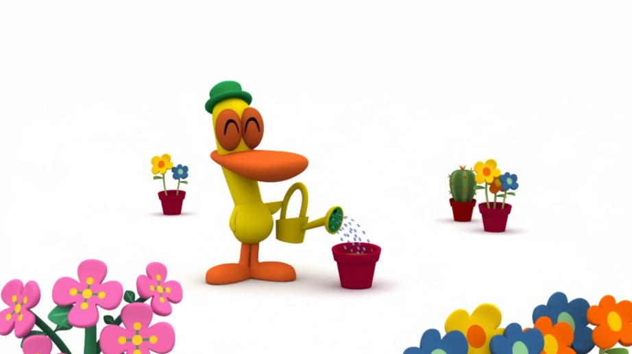 Pocoyó por el Día Internacional del Florista