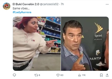 Memes de Lady Aurrerá