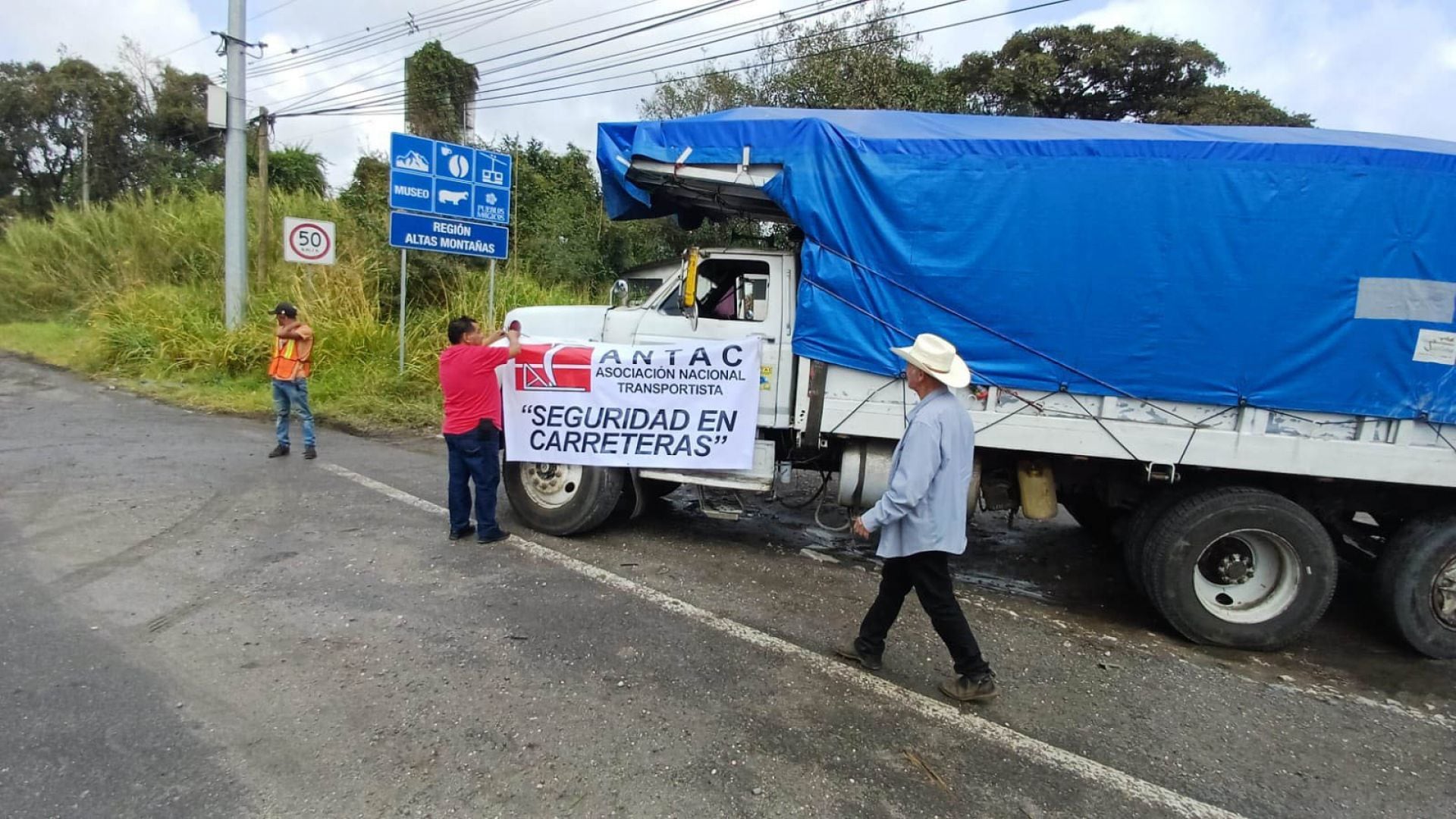 Paro nacional de transportistas