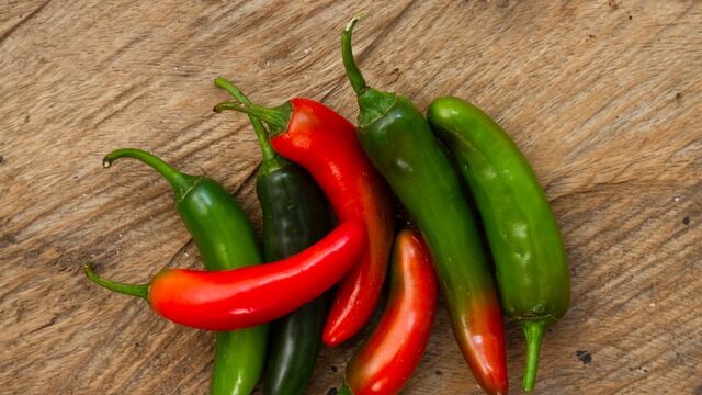 Dibujo de chile mexicano