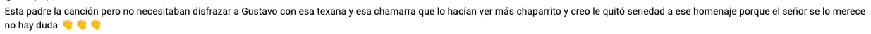Usuario critica el look que le pusieron a Gustavo Adolfo Infante en su corrido.
