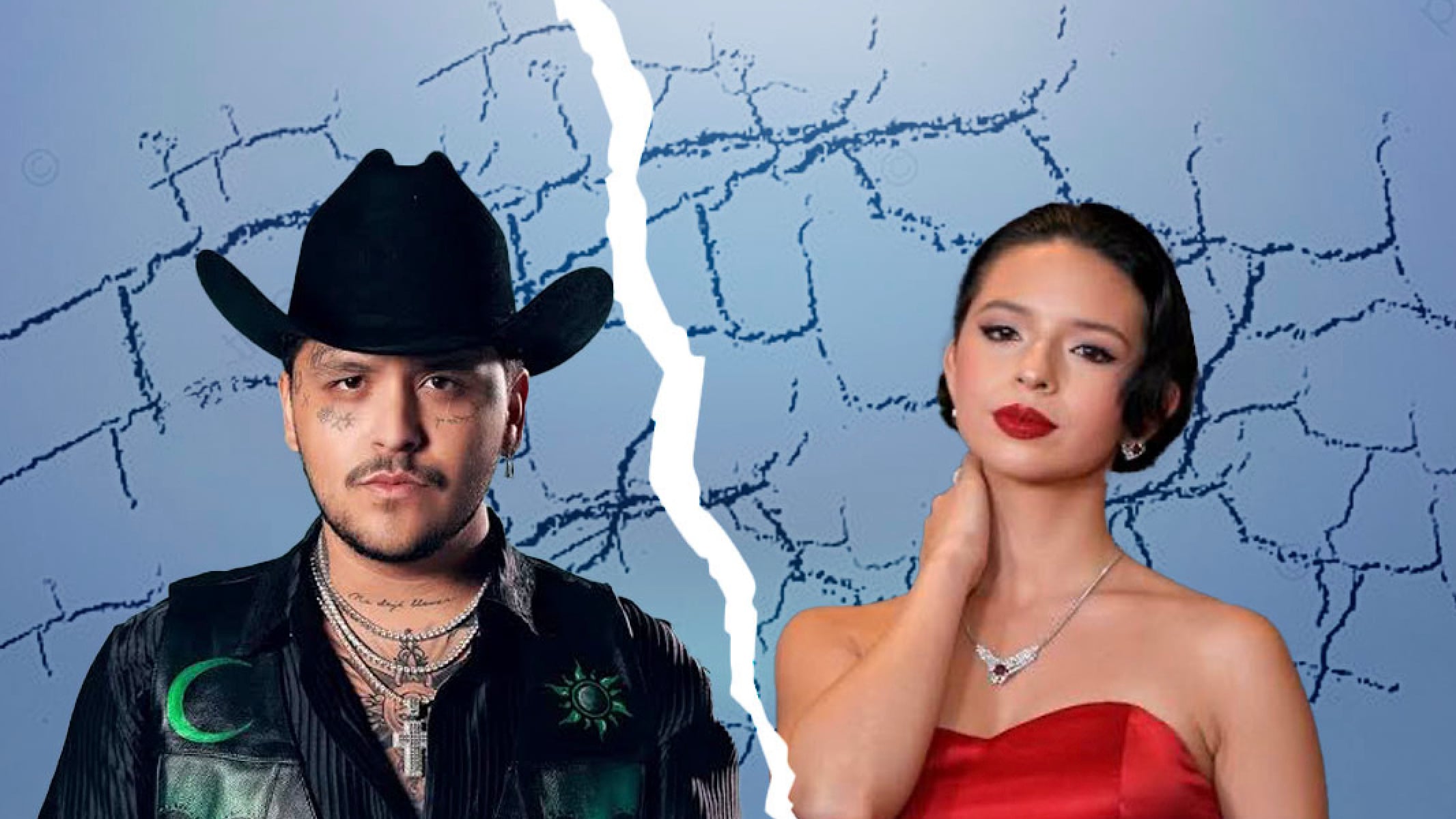 Aseguran crisis entre Christian Nodal y Ángela Aguilar por video de “Un Vals”