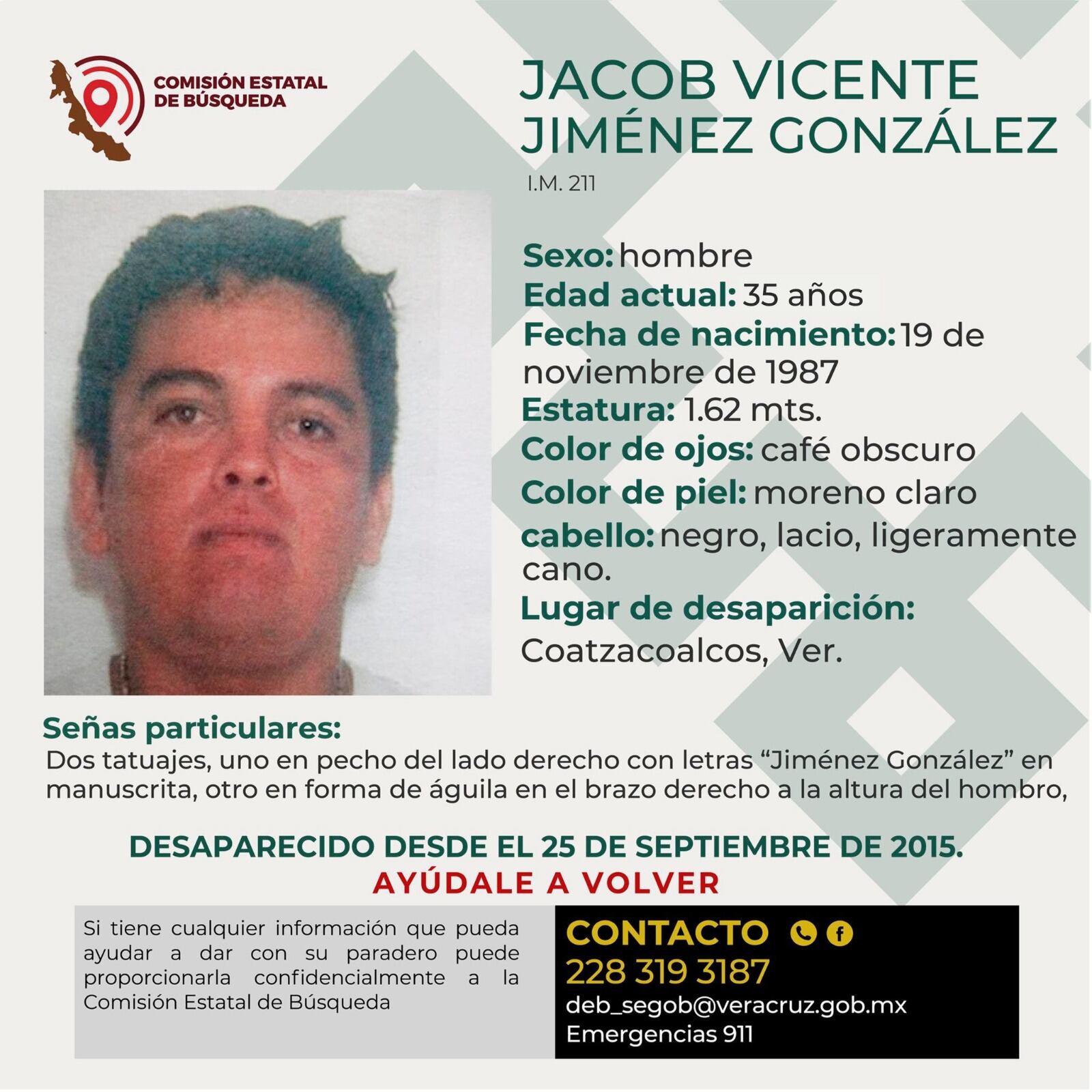 Comité de la ONU pide encontrar a Jacob