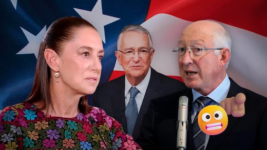 Sheinbaum sugiere quién sería el “susurrador” de Ken Salazar: Ricardo Salinas Pliego