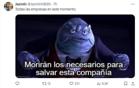 En su trabajo no quieren verlo mojado si le llueve en el camino y tomaron esta irónica medida