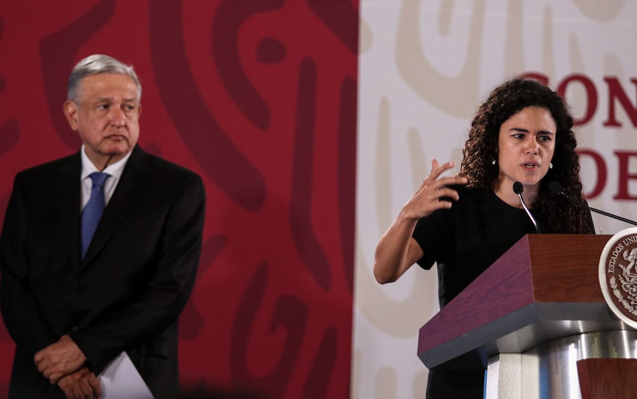 Luisa María Alcalde, titular de la Secretaría del Trabajo y Previsión Social (STPS)
