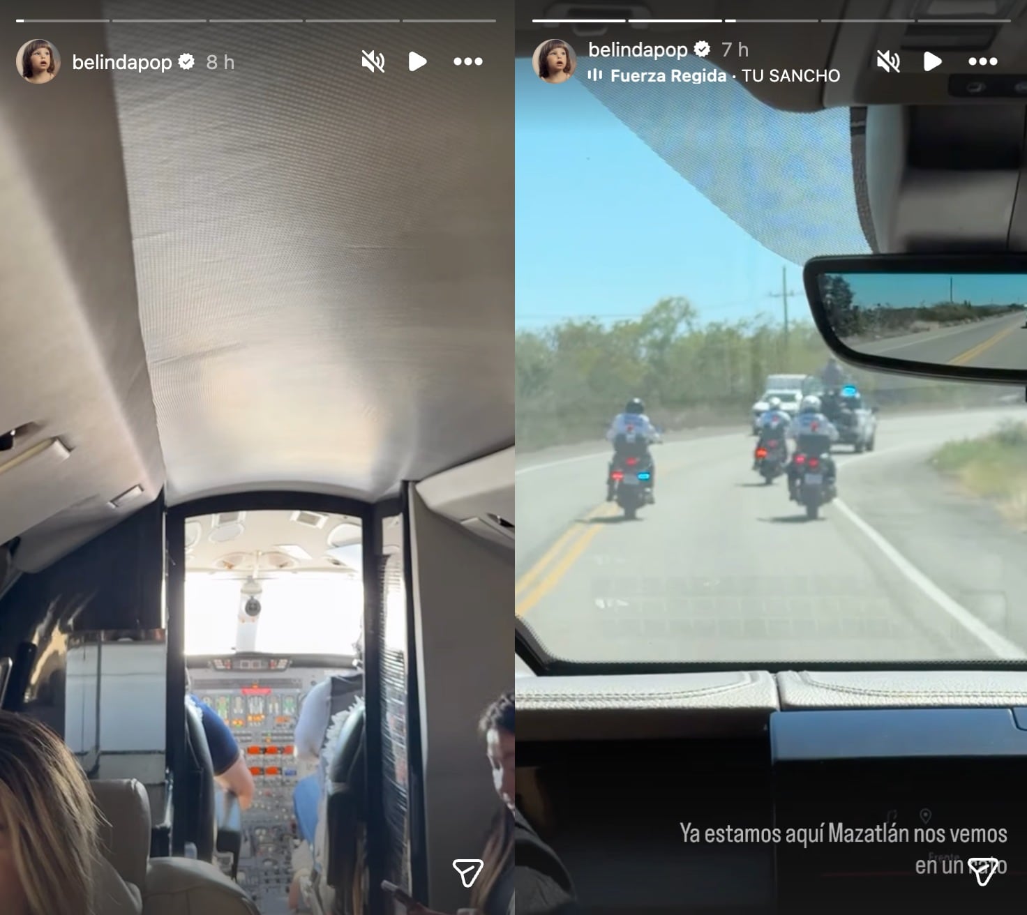 Belinda regresa a México