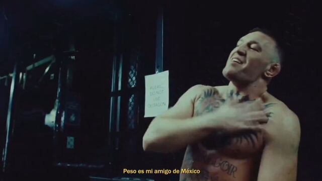 Conor McGregor en el video de Peso Pluma (Captura de Video)
