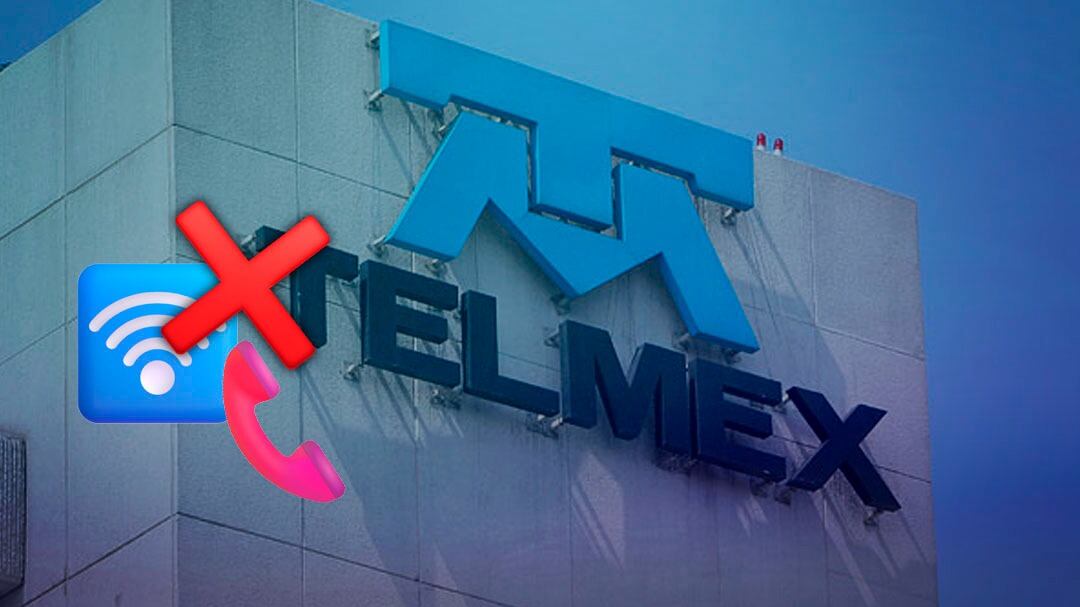 Caída de Telmex en México: Usuarios reportan fallas en el servicio
