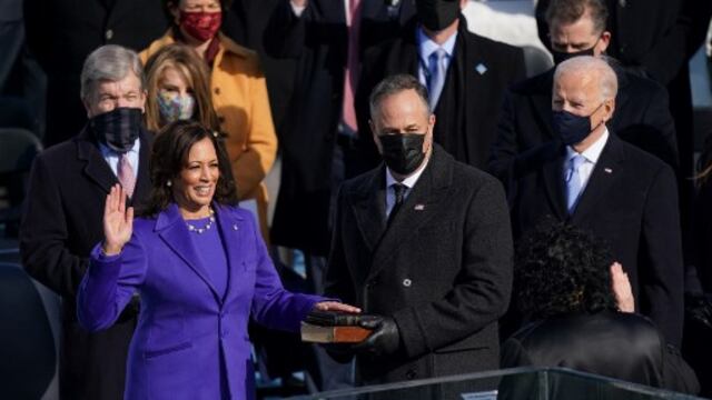 Kamala Harris toma protesta como VIcepresidenta de Estados Unidos