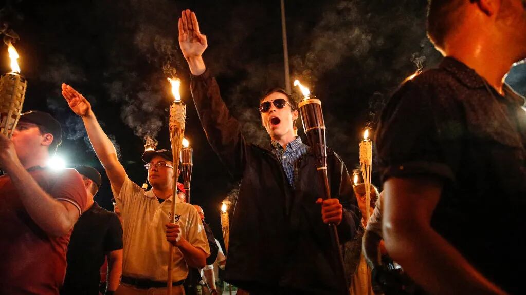 Protesta racista en Charlottesville, Virginia
