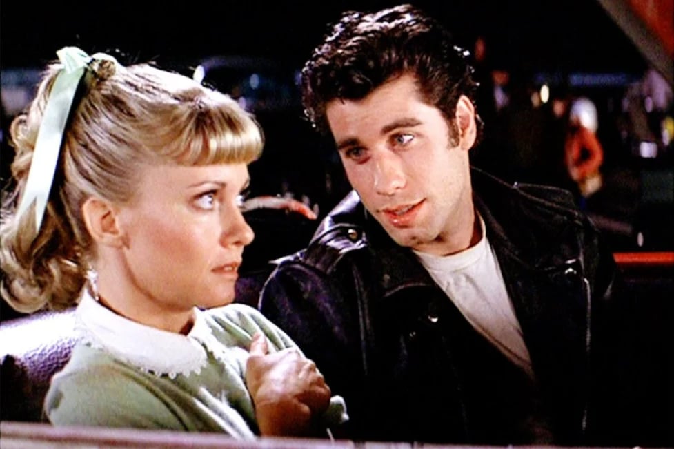 Vaselina con Olivia Newton-John y John Travolta