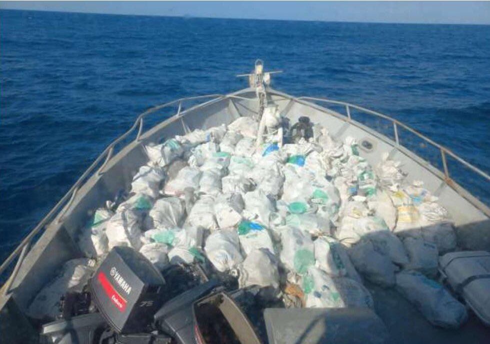 Cocaína en costa de El Salvador