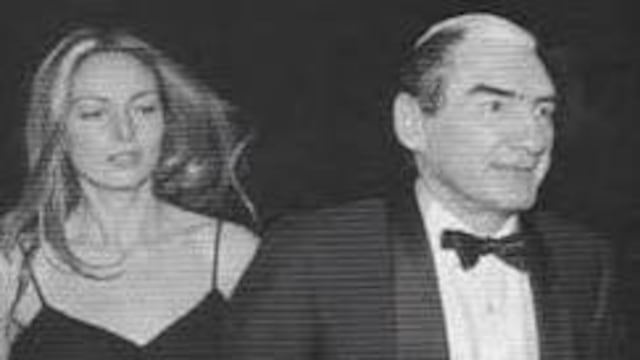 Emilio Azcárraga Milmo y su esposa