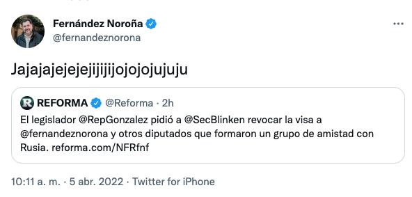 Tuit Fernández Noroña