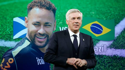 Neymar será convocado para el Brasil vs Escocia, confirma Carlo Ancelotti