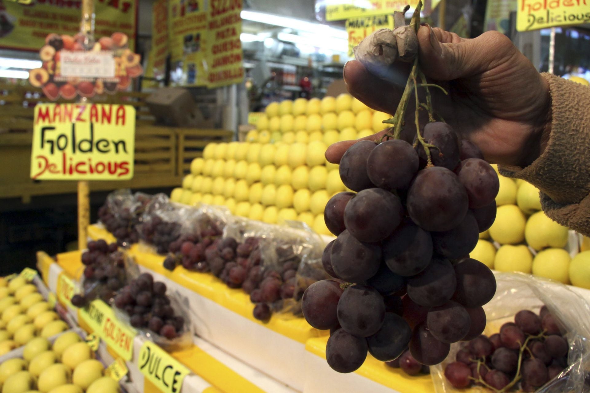 Uvas para Año Nuevo.
