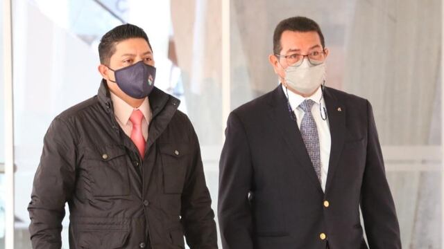 Ricardo Gallardo Cardona, Gobernador de San Luis Potosí y el General Guzmar Ángel González Castillo