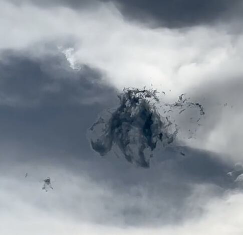 Nube extraña aparece sobre Sidney, Australia