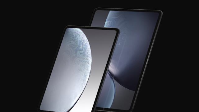 Concepto del nuevo iPad Pro (2018).