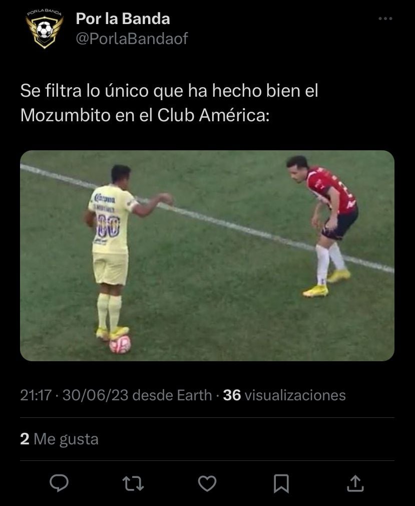 Los memes reventaron al Mozumbito y a Óscar Jiménez por la derrota del América a manos de Juárez.