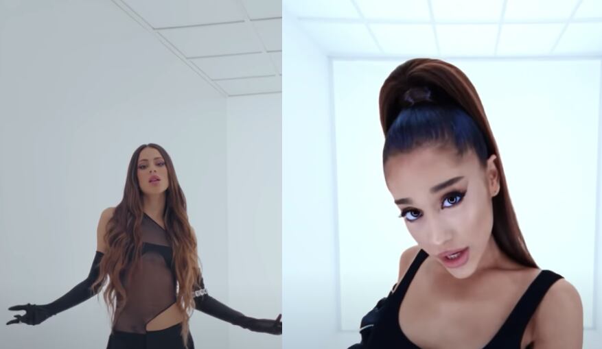 Aseguran que Tini Stoessel le copió a Ariana Grande