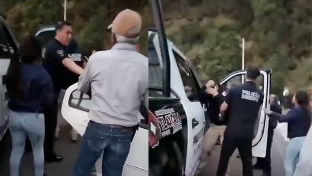 Policías chocan borrachos en Tlaxcala y huyen con ayuda de sus compañeros