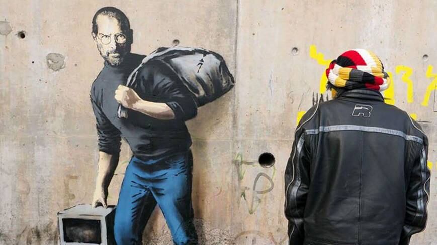 Nuevo mural de Banksy se lanza contra la hipocresía de la Navidad