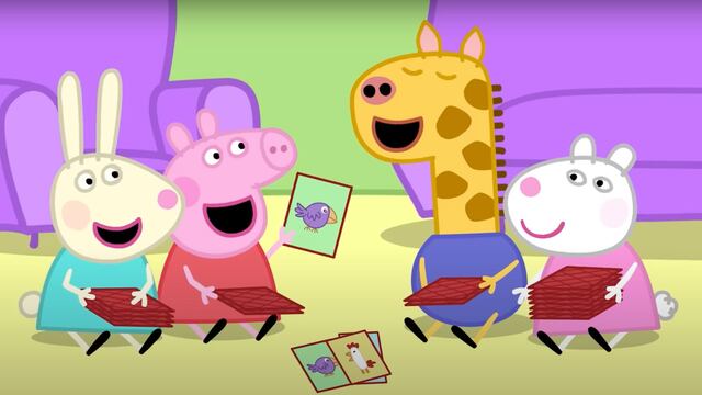 Dos horas de los juegos de Mesa de Peppa Pig por el Día Mundial del Scrabble