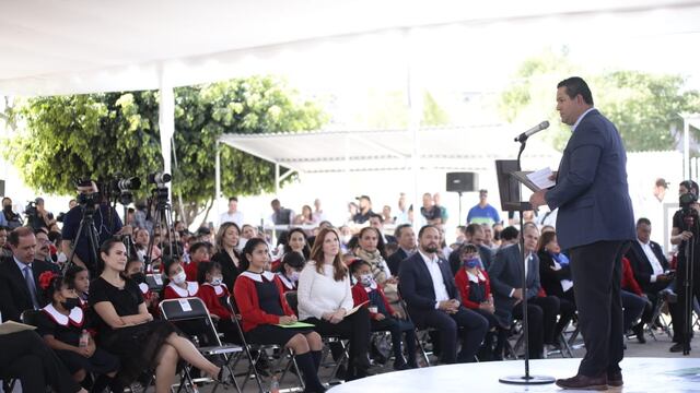 Diego Sinhue Rodríguez impulsa modelo de infraestructura y equipamiento en escuelas de Guanajuato