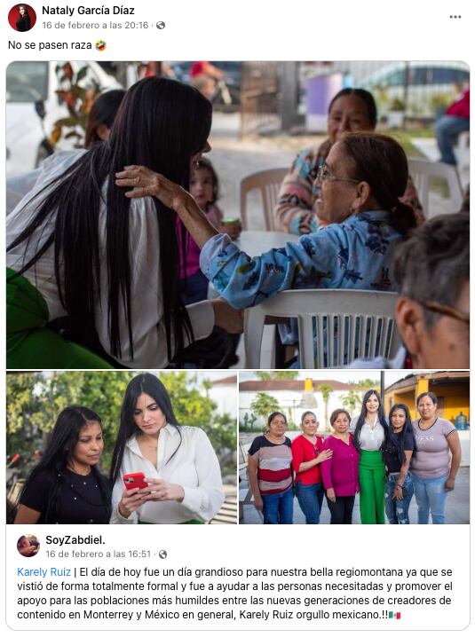Karely Ruiz o Nataly García Díaz