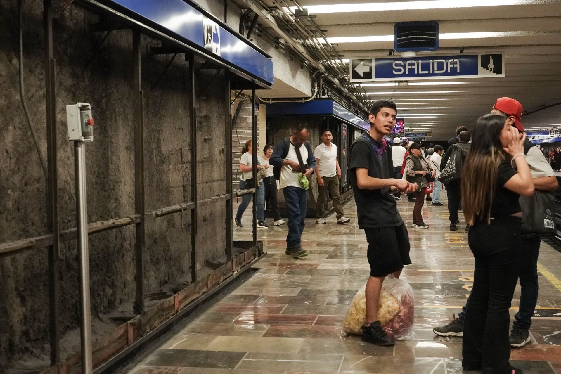 Continúan las remodelaciones en instalaciones del Sistema de Transporte Colectivo Metro