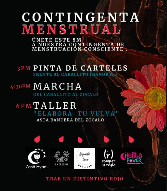 Rutas de las colectivas feministas para marcha 8M en CDMX 2023