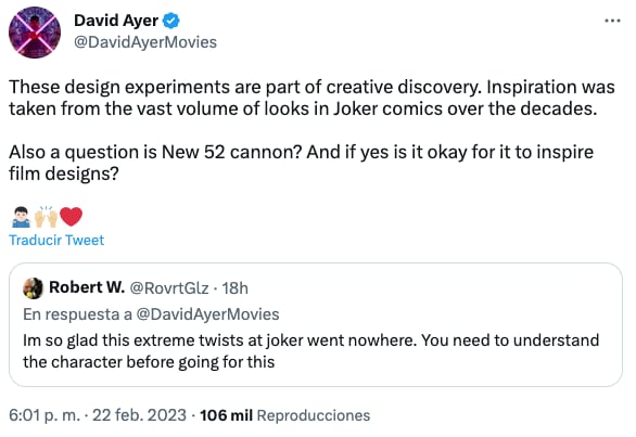 David Ayer revela una imagen del Joker vestido de mariachi