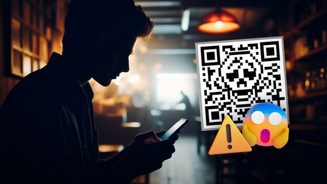Estafa con código QR en restaurantes