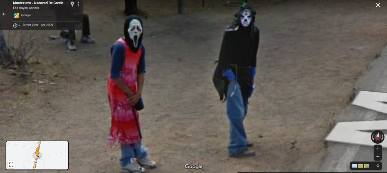 Google Maps capta terrorífica foto en carretera de Sonora