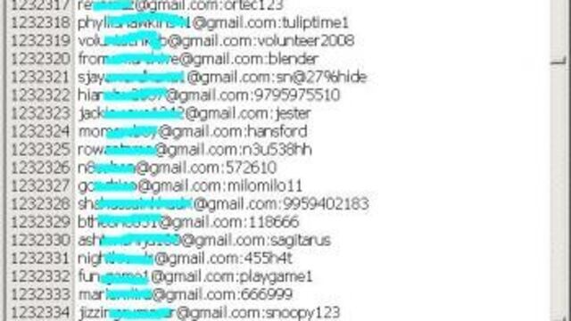 Publican en Rusia lista de cinco millones de cuentas de Gmail y sus contraseñas