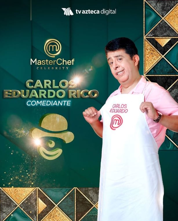 Carlos Eduardo Rico en MasterChef Celebrity