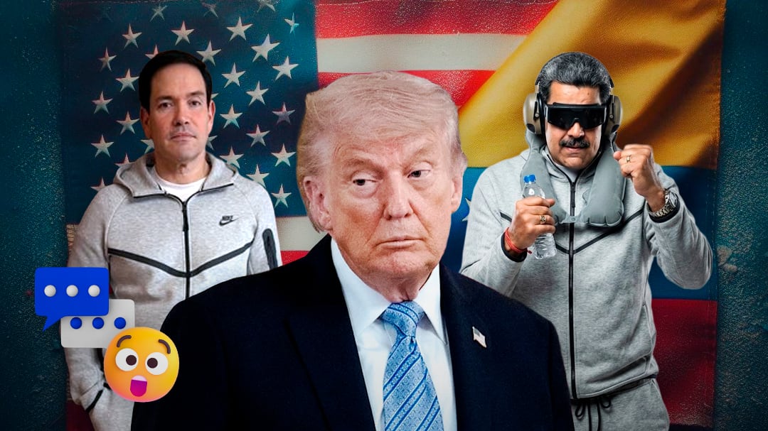 Trump rompe el silencio sobre Marco Rubio usando el outfit viral de Maduro